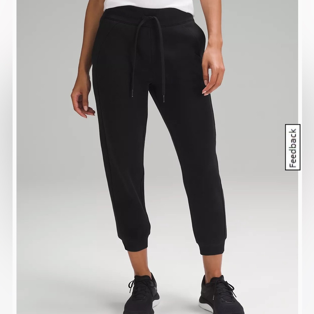 Lululemon 2 Scuba High-Rise Cropped Jogger black 24”